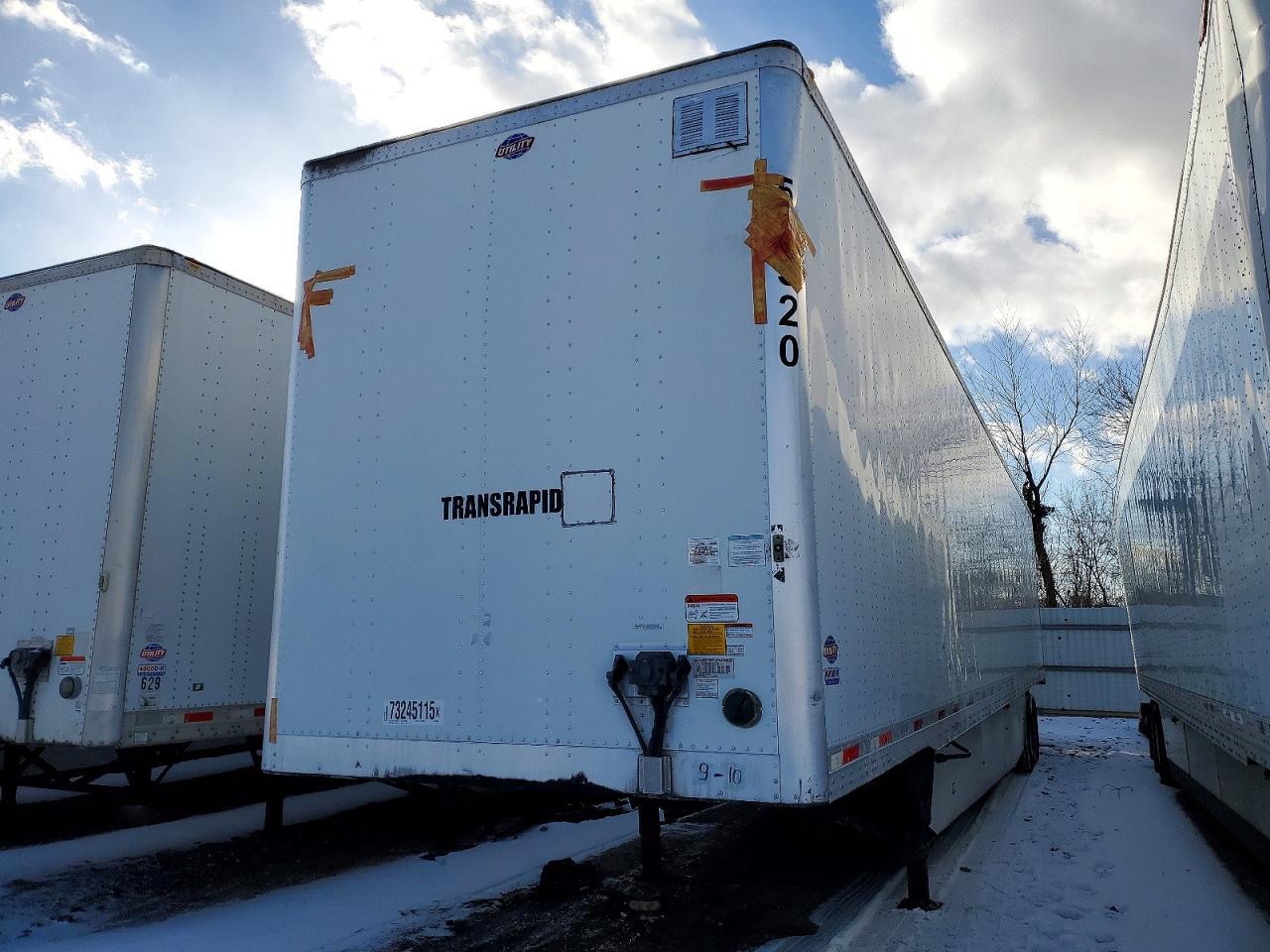 2020 Utility VS2DX DRY Van Trailer