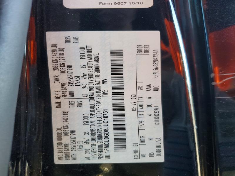 2018 Ford Escape se
