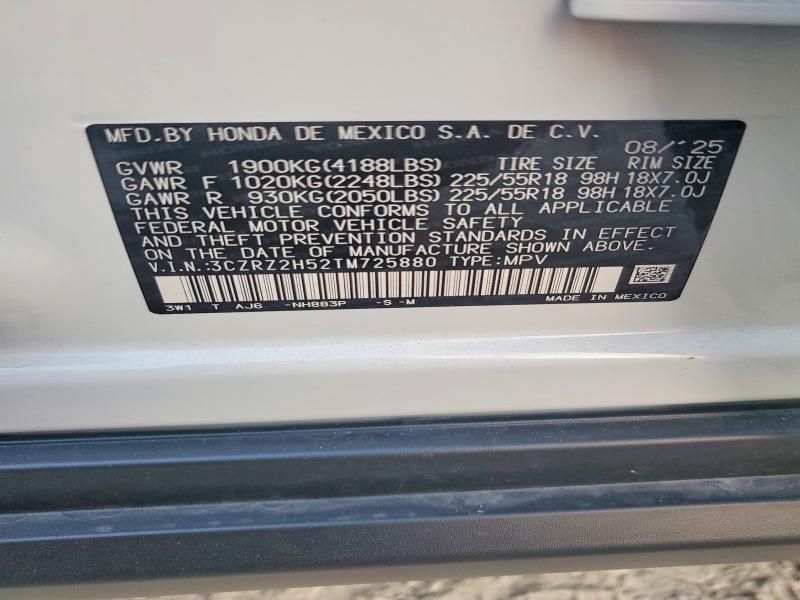 2026 Honda Hr-v Sport