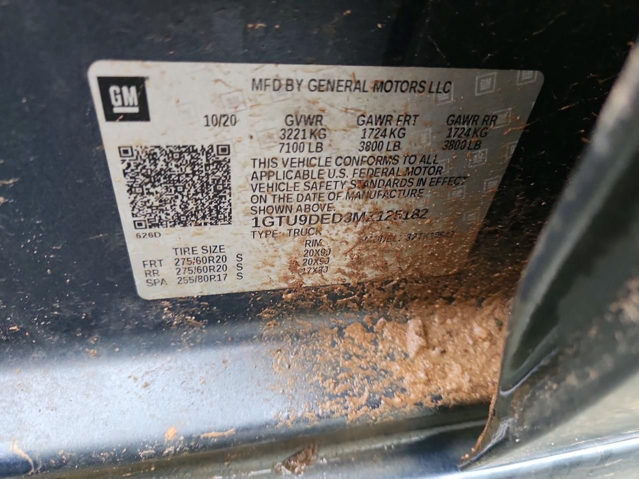 2021 GMC Sierra 1500 SLT Crew