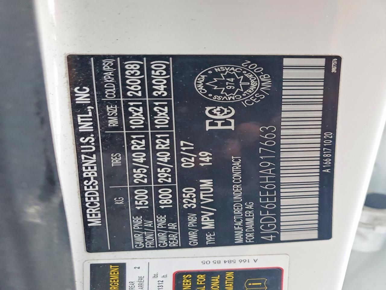 2017 Mercedes-Benz Gls 450 4matic