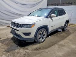 Jeep salvage cars for sale: 2019 Jeep Compass Limited