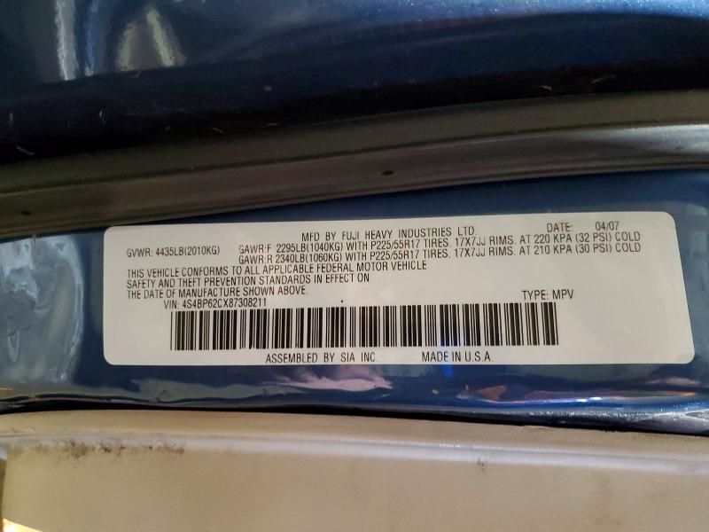 2008 Subaru Outback 2.5i Limited