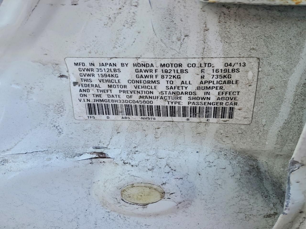 2013 Honda FIT