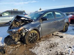 Toyota Corolla salvage cars for sale: 2018 Toyota Corolla l