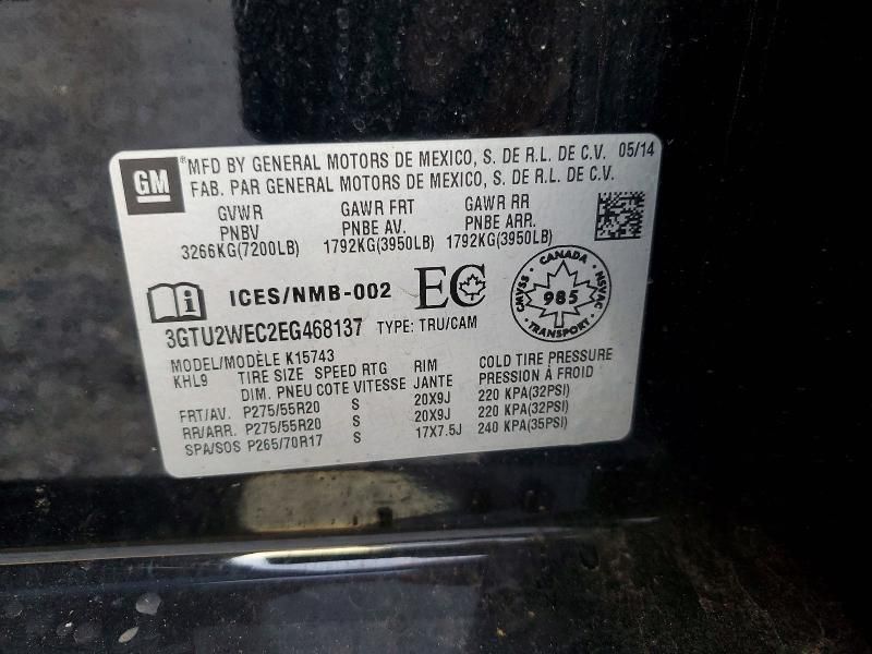 2014 GMC Sierra K1500 Denali