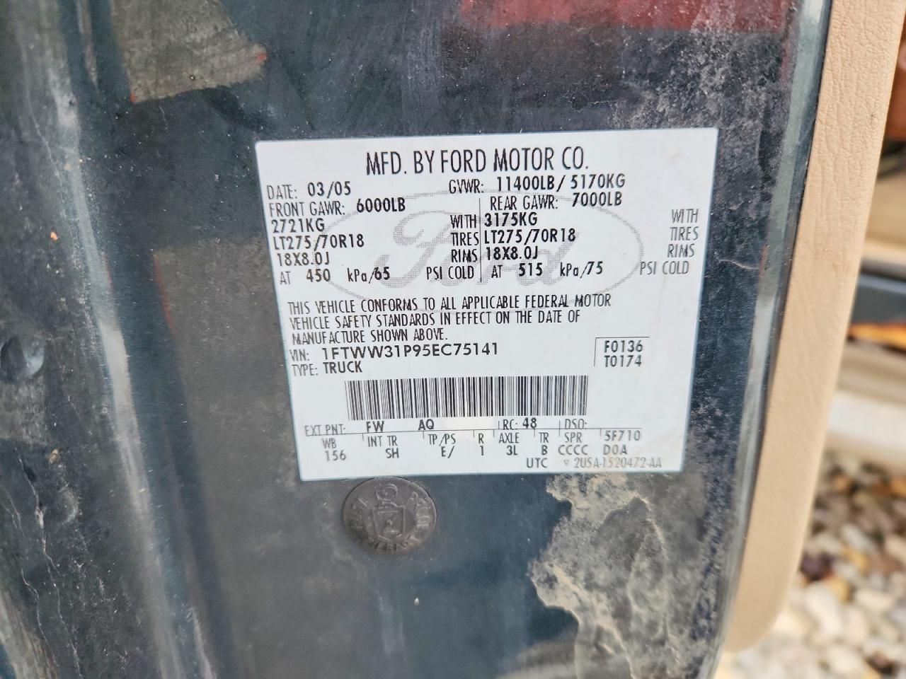 2005 Ford F350 SRW Super Duty