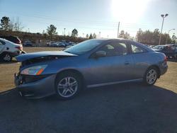 Salvage cars for sale from Copart Gaston, SC: 2007 Honda Accord ex