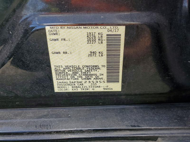 2017 Nissan Altima 2.5