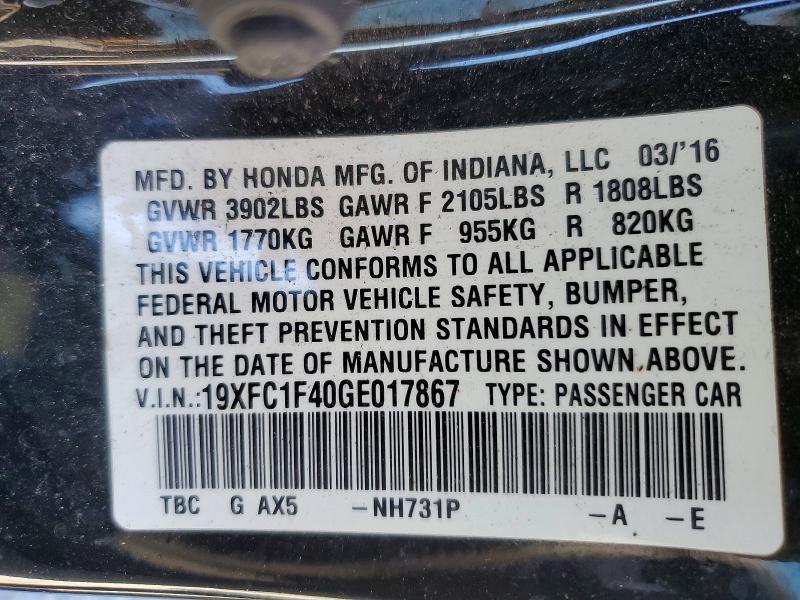 2016 Honda Civic