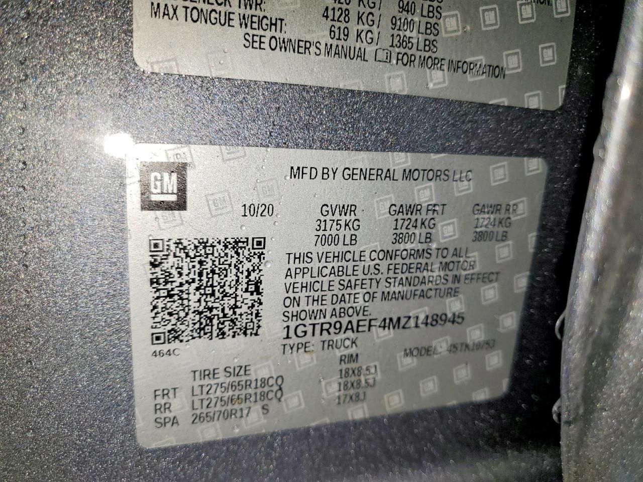 2021 GMC Sierra K1500