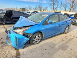Vehiculos salvage en venta de Copart Bridgeton, MO: 2022 Toyota Prius Night Shade