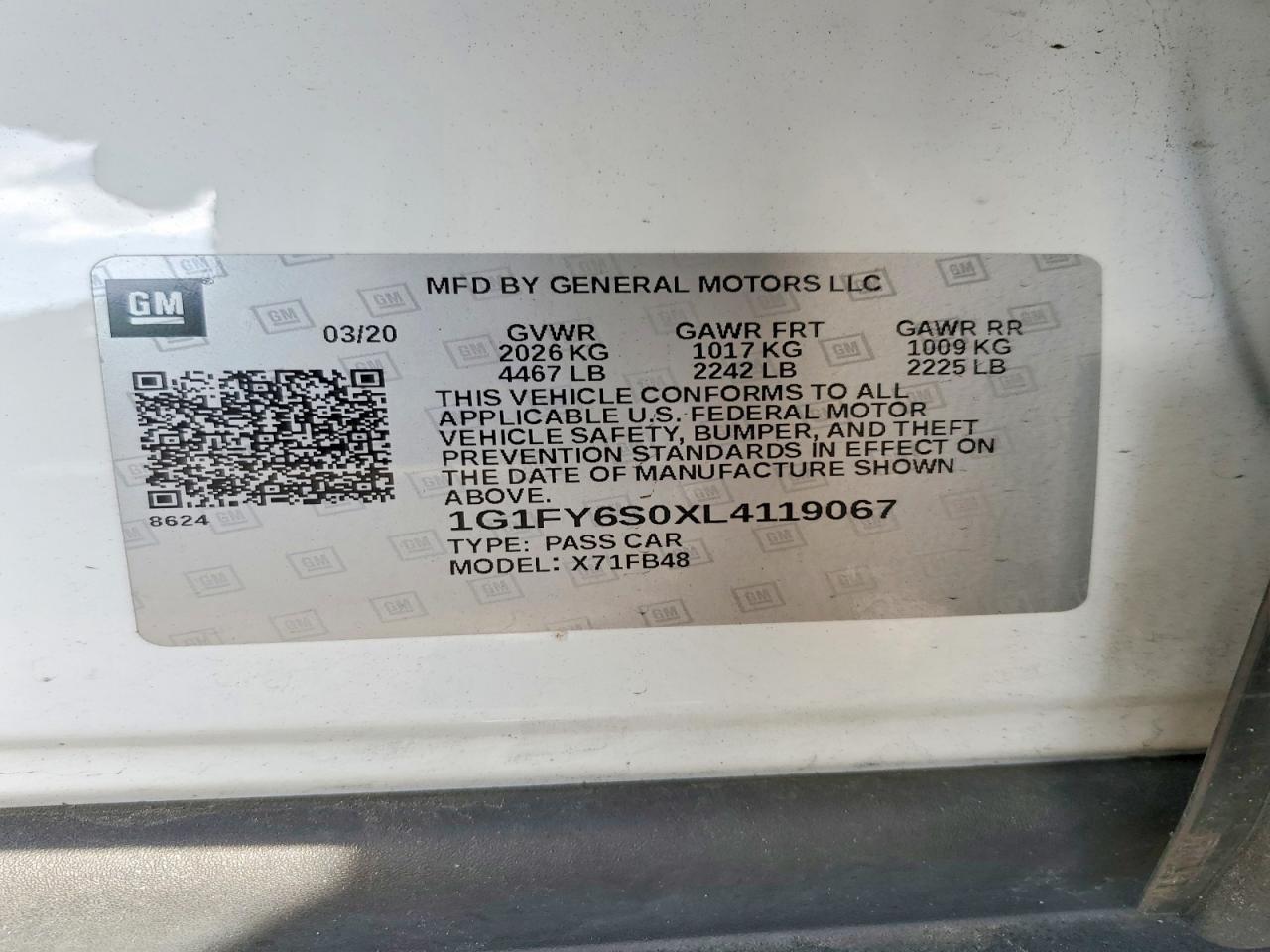 2020 Chevrolet Bolt ev lt