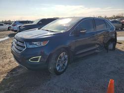 Ford salvage cars for sale: 2017 Ford Edge Titanium