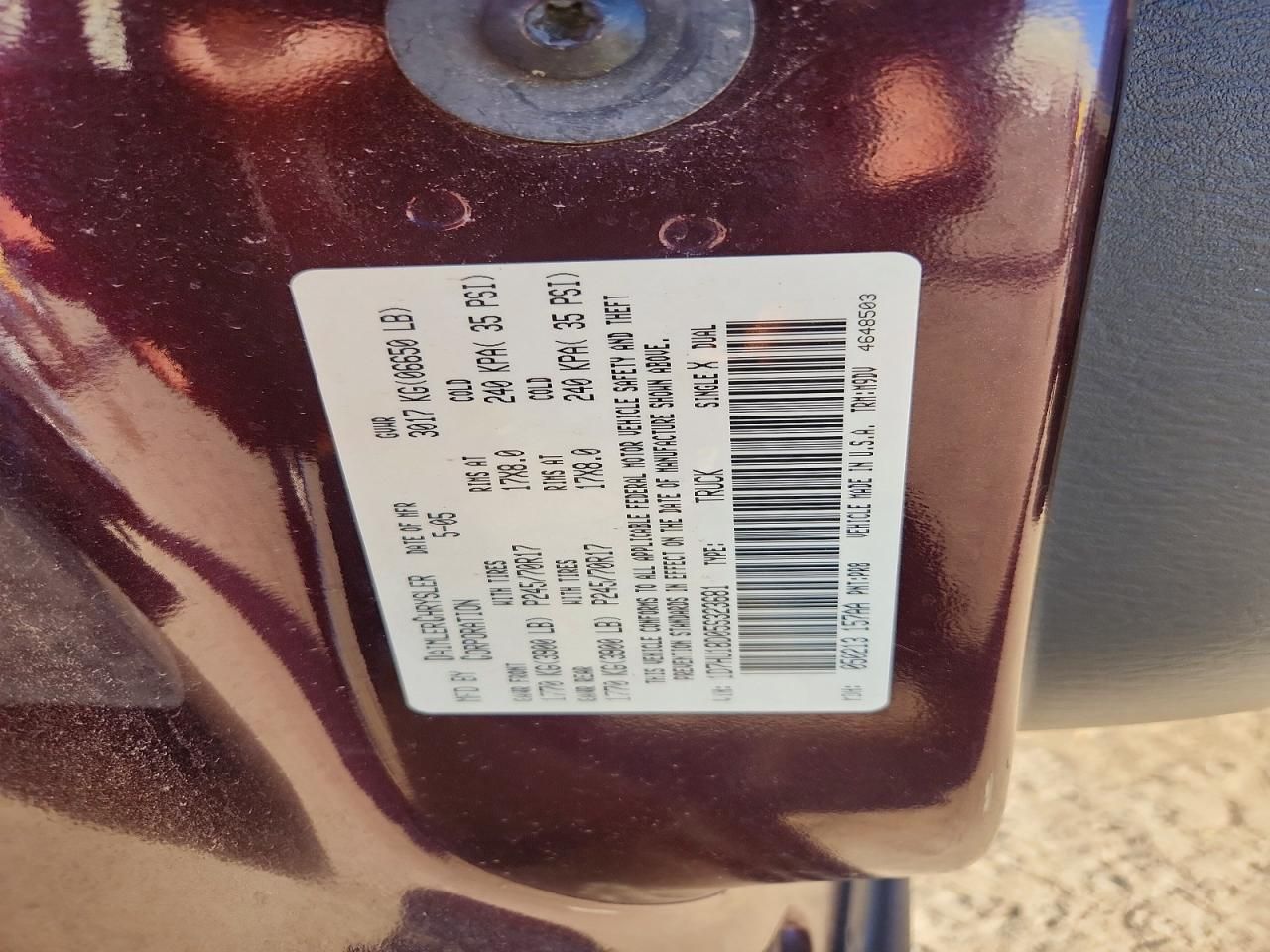 2005 Dodge RAM 1500 ST