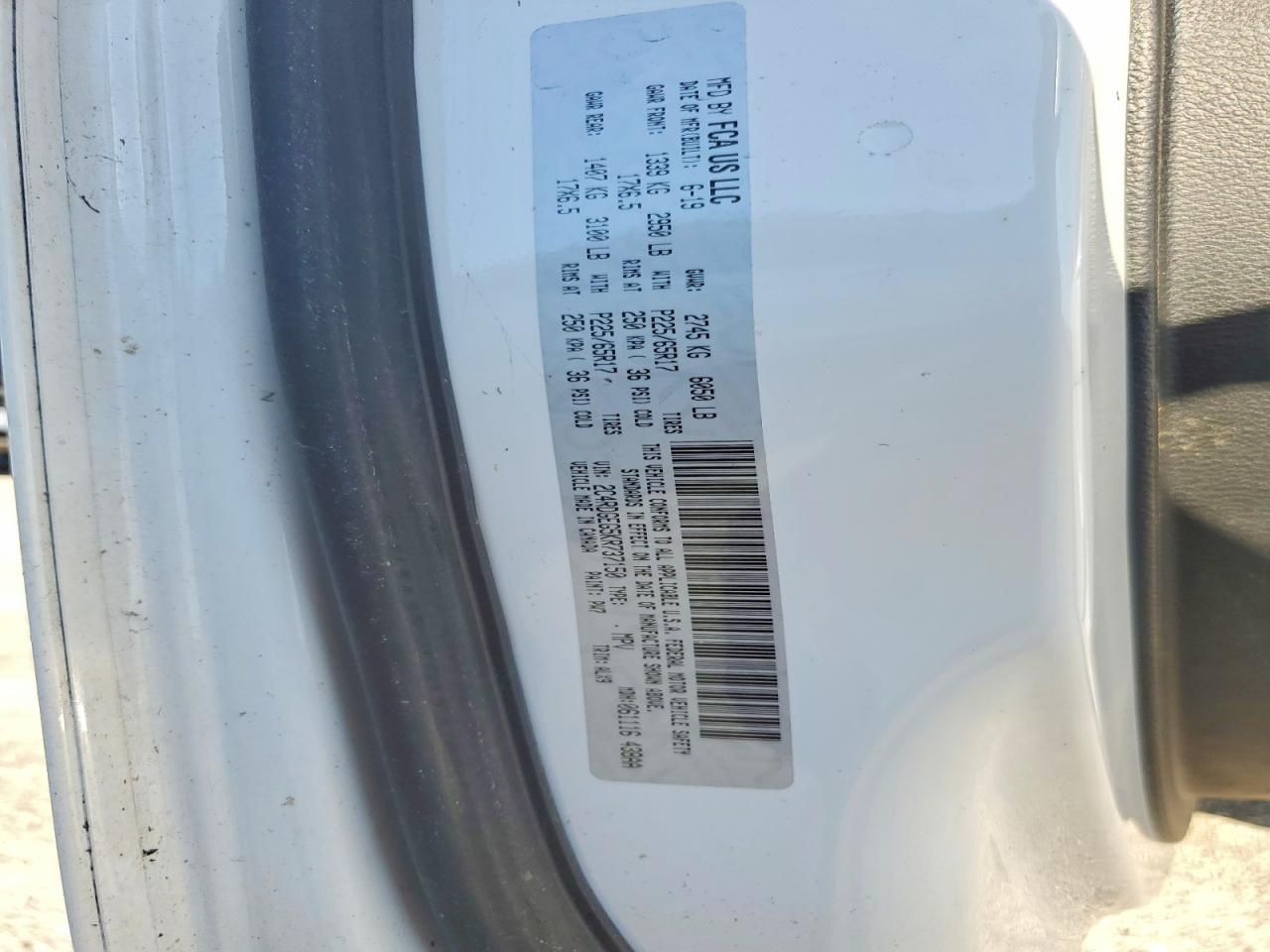 2019 Dodge Grand Caravan gt