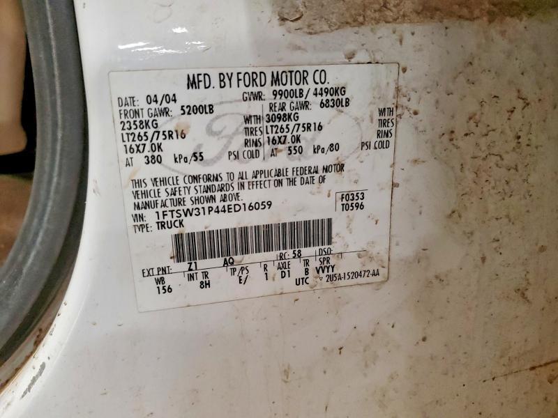 2004 Ford F350 srw Super Duty