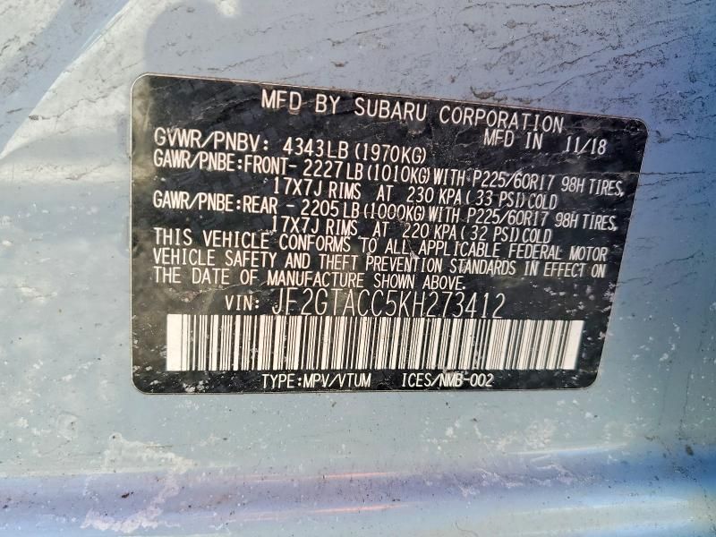 2019 Subaru Crosstrek Premium