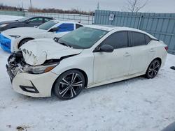 Nissan salvage cars for sale: 2020 Nissan Sentra sr
