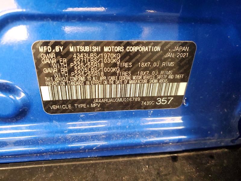 2021 Mitsubishi Outlander Sport es