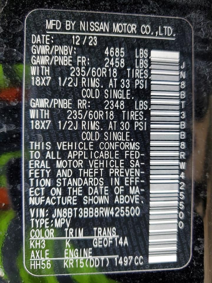 2024 Nissan Rogue sv