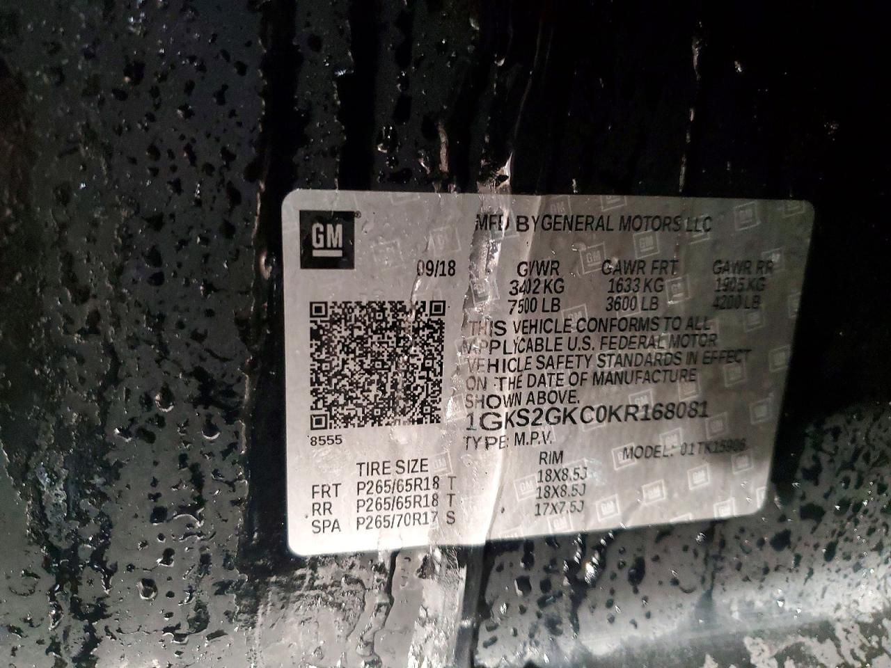 2019 GMC Yukon xl K1500 slt