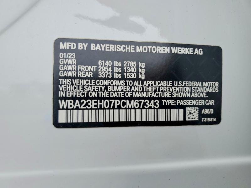 2023 BMW 740 i