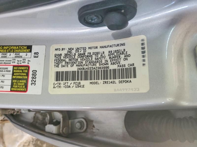 2010 Toyota Corolla Base