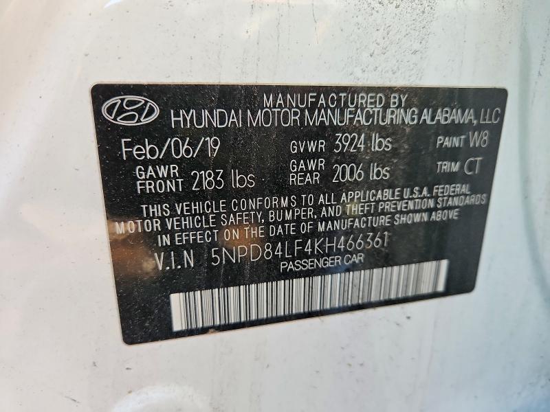 2019 Hyundai Elantra sel