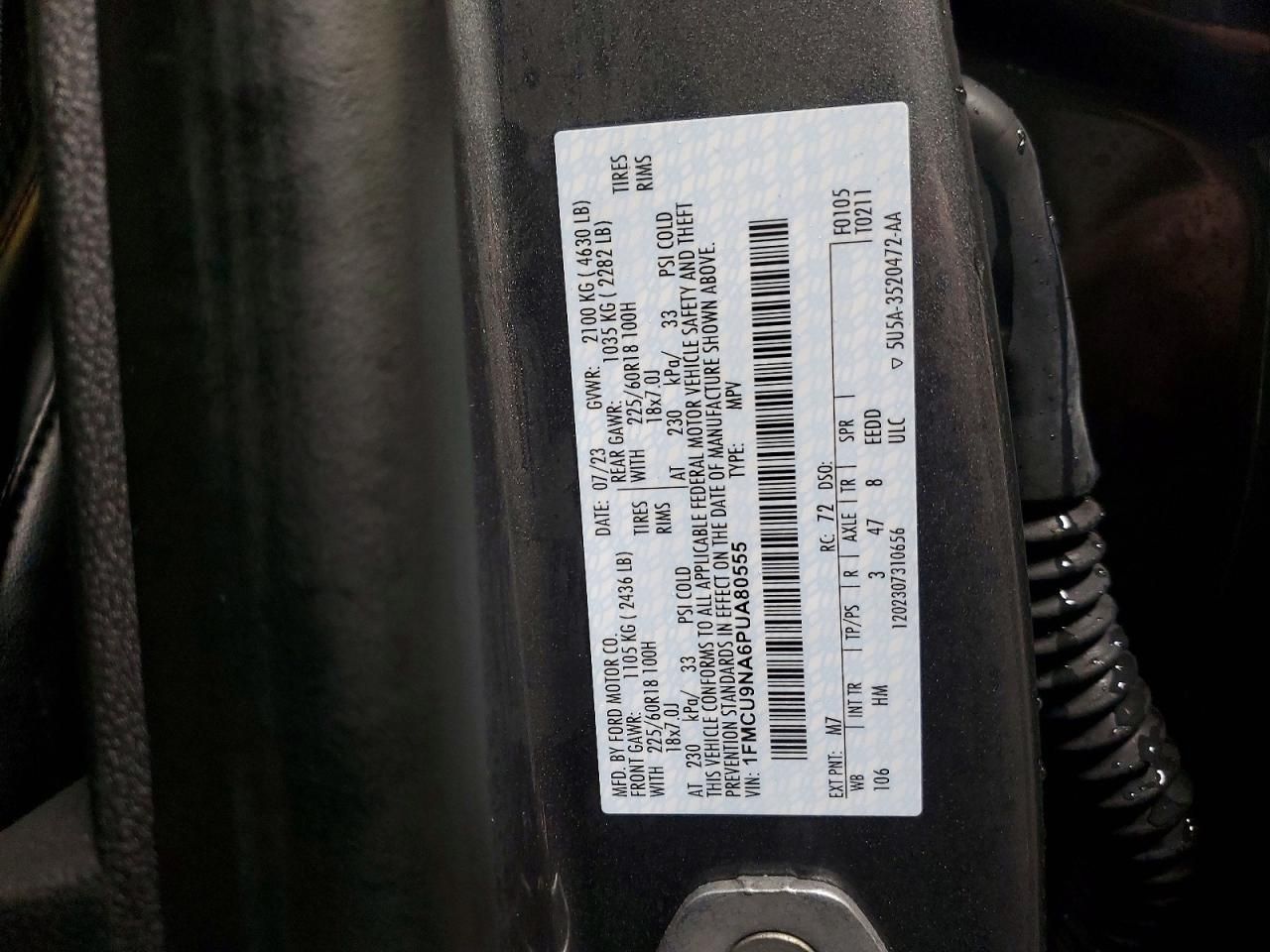 2023 Ford Escape st Line Select