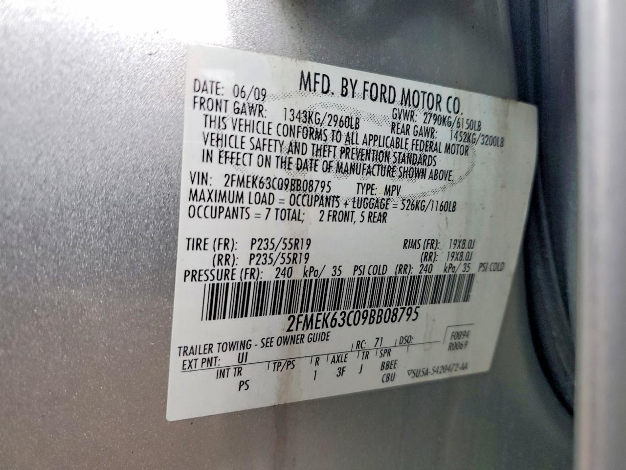 2009 Ford Flex Limited