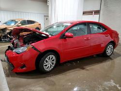 Toyota salvage cars for sale: 2017 Toyota Corolla l