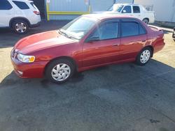 Salvage cars for sale from Copart Vallejo, CA: 2002 Toyota Corolla ce