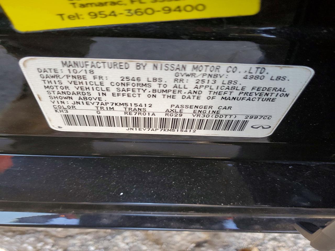 2019 Infiniti Q50 Luxe