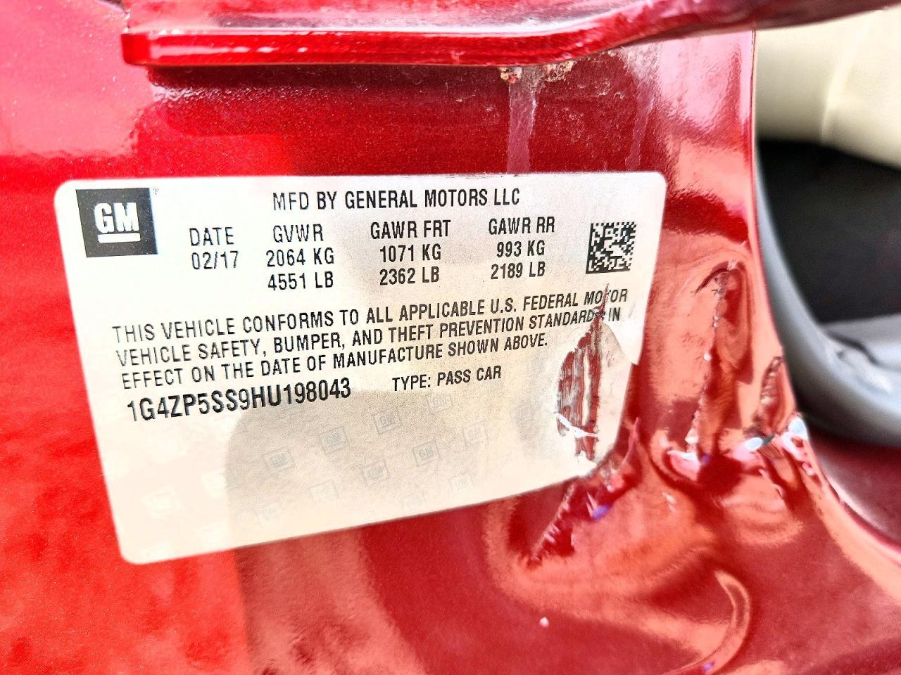 2017 Buick Lacrosse Essence