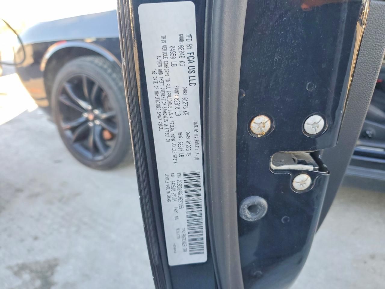 2018 Dodge Challenger sxt