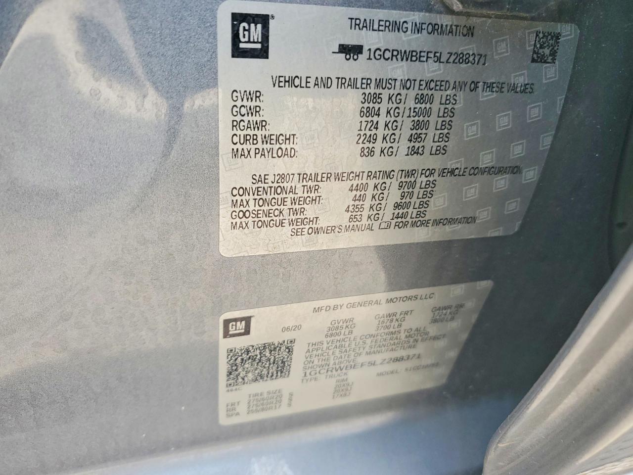 2020 Chevrolet Silverado C1500 Custom