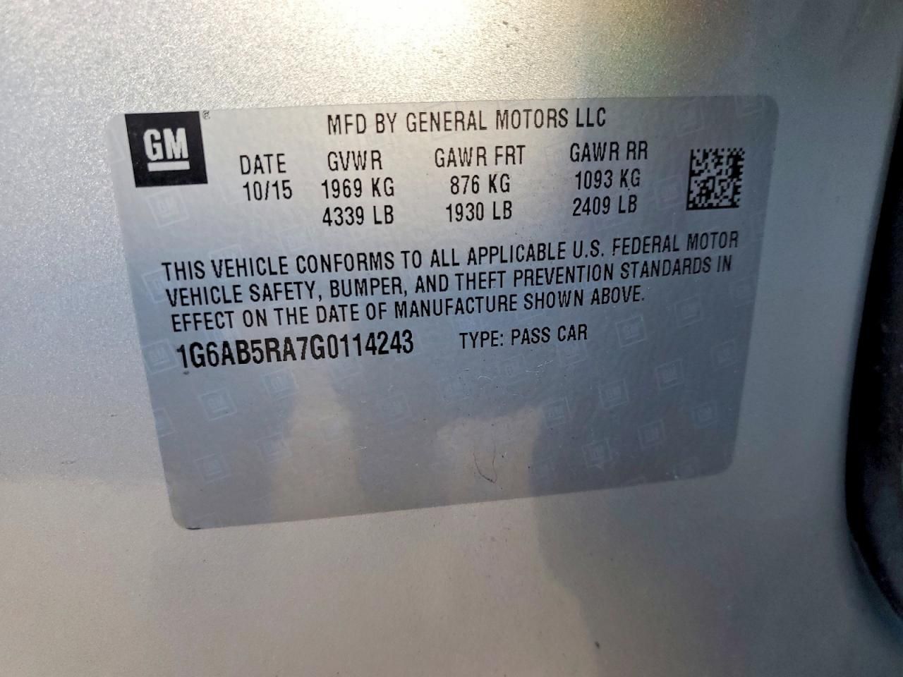 2016 Cadillac Ats Luxury