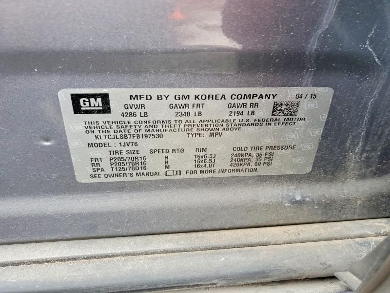 2015 Chevrolet Trax 1LT