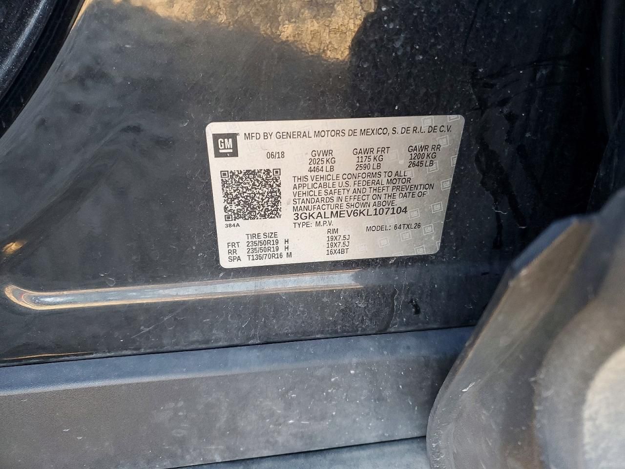 2019 GMC Terrain sle