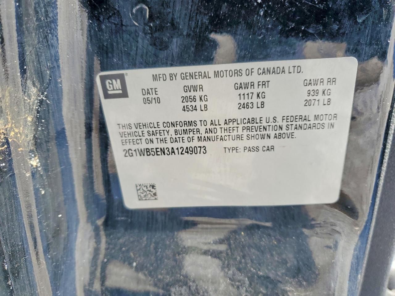 2010 Chevrolet Impala lt