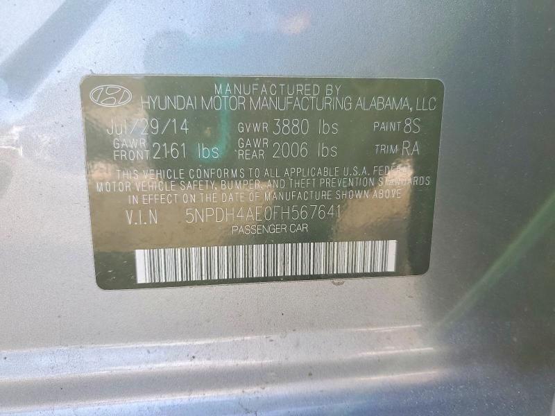 2015 Hyundai Elantra se