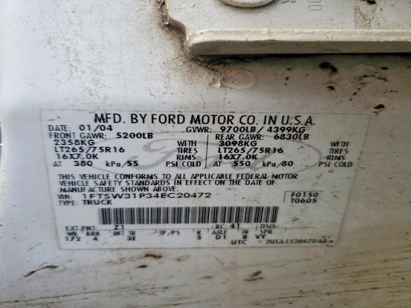 2004 Ford F350 srw Super Duty