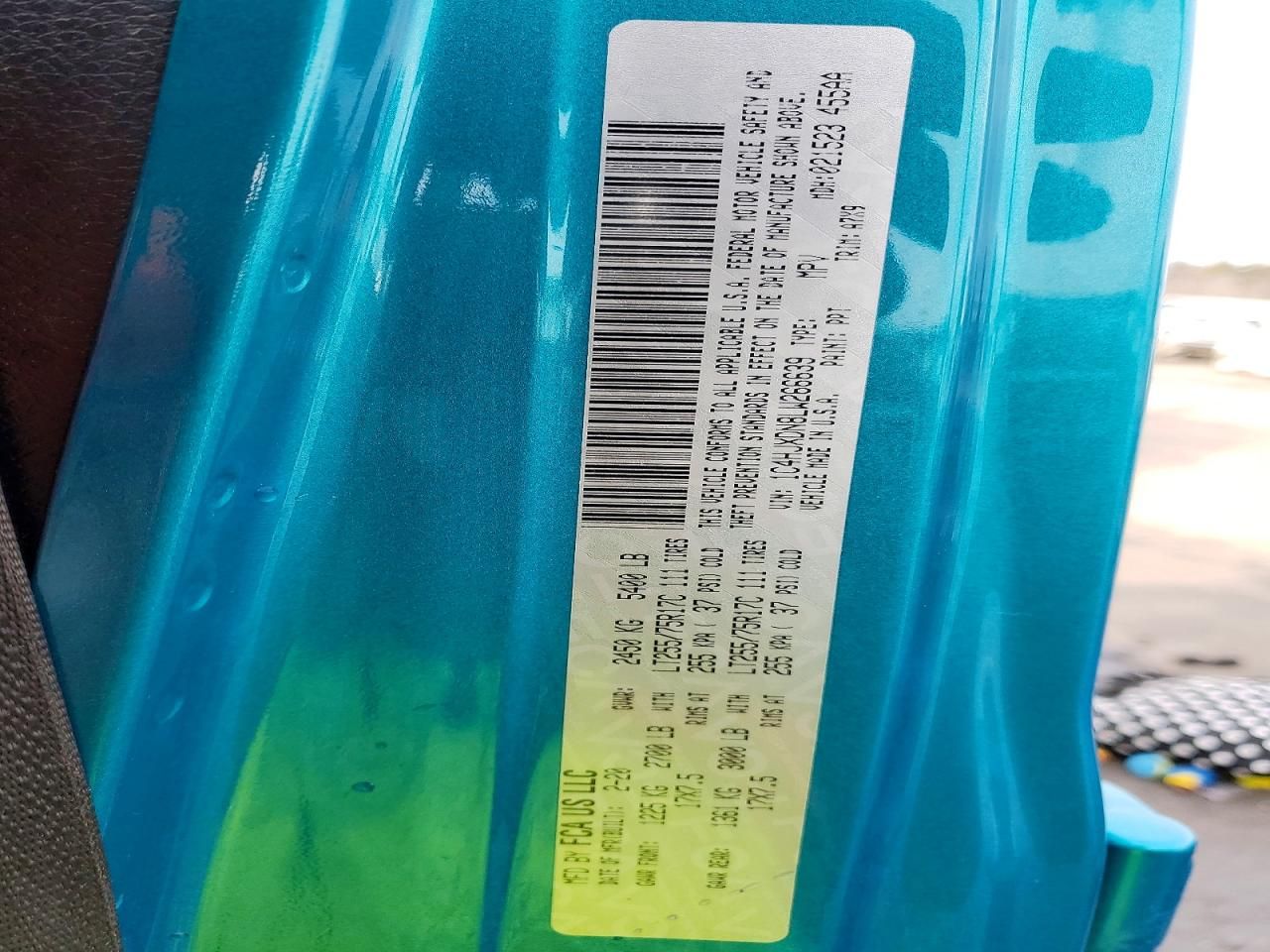 2020 Jeep Wrangler Unlimited Sport