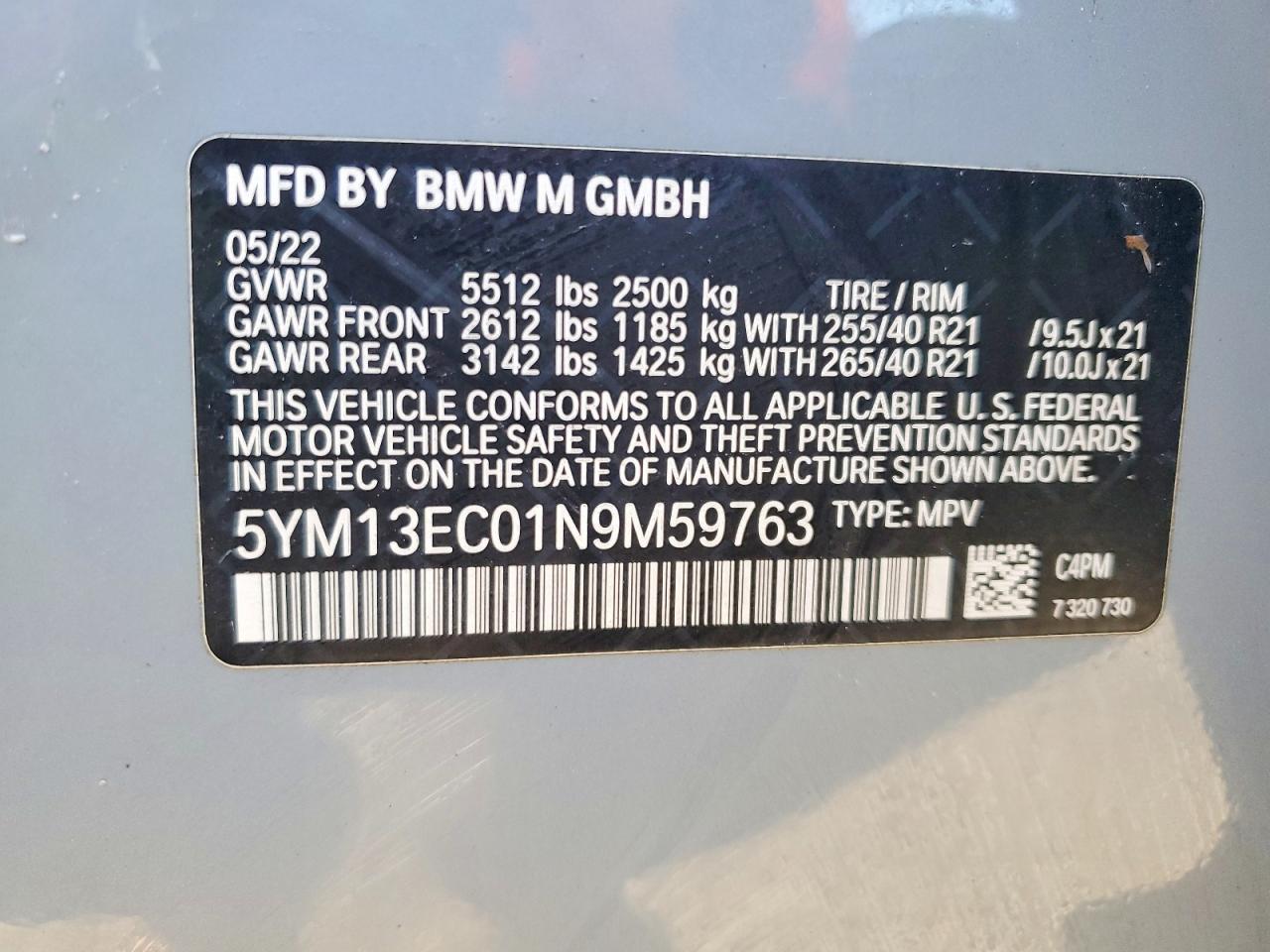 2022 BMW X3 m