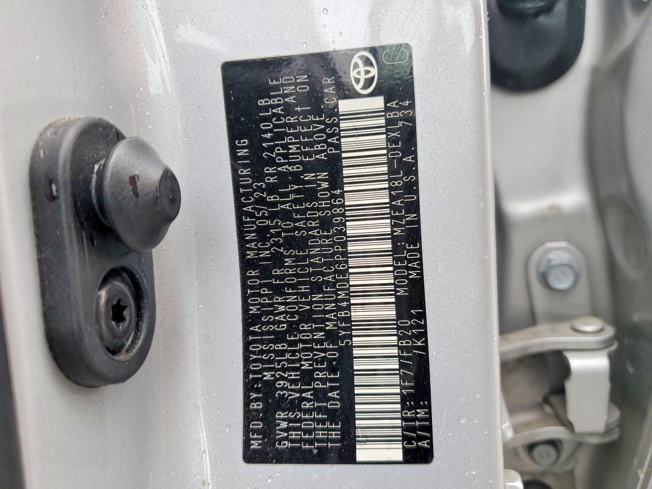 2023 Toyota Corolla le