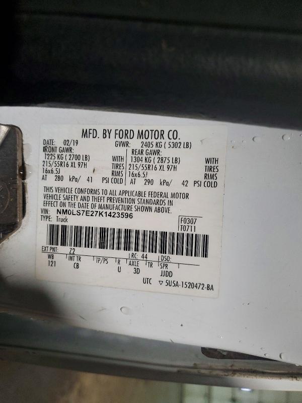 2019 Ford Transit Connect Van