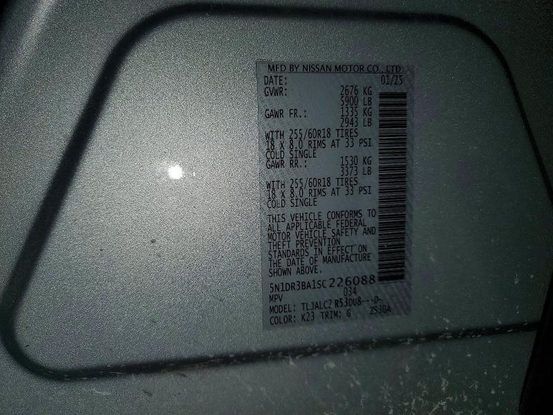 2025 Nissan Pathfinder sv