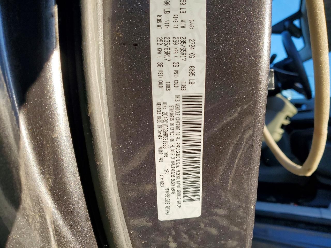 2017 Chrysler Pacifica Touring