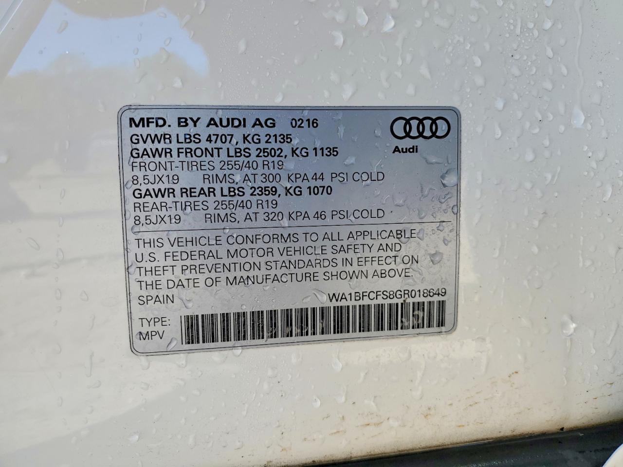 2016 Audi Q3 Premium Plus